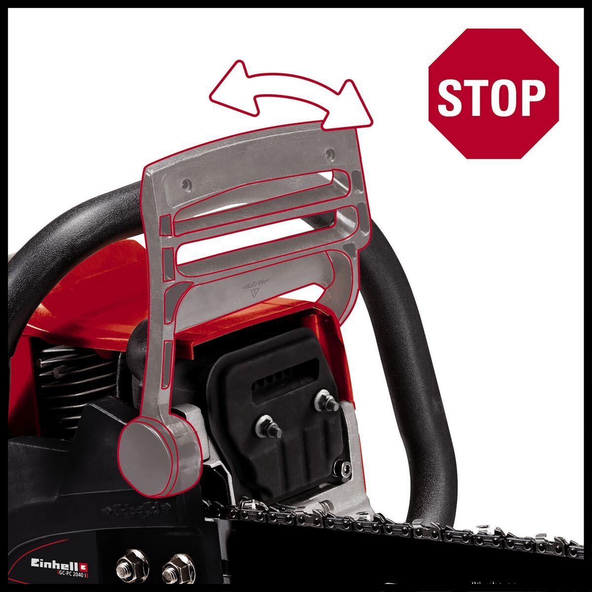 Einhell GC-PC 2040 I Benzin-Kettensäge 40 cm